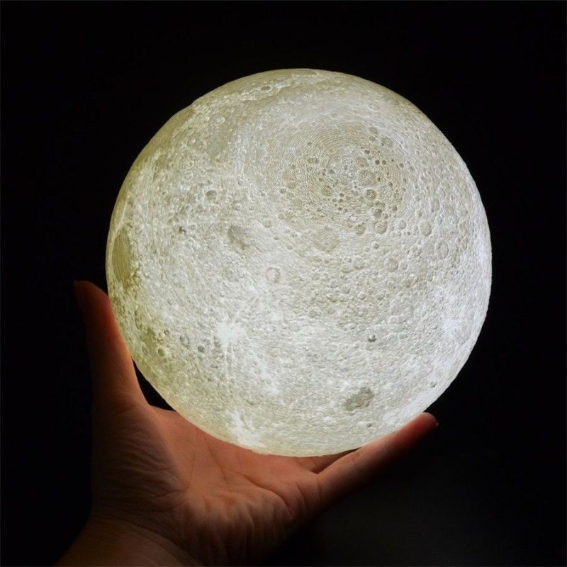 Lampa Luna 3D Procart | 16 Culori & Telecomandă - imagine 3