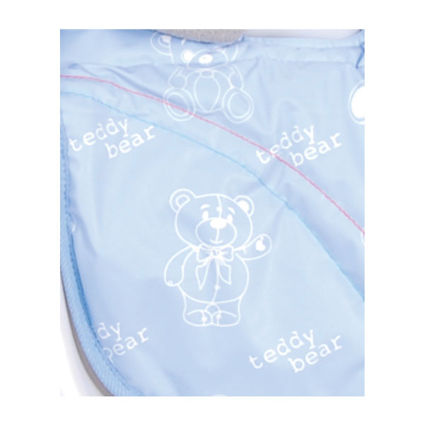 Scaun Masa Teddy Blue Coletto, Reglabil 6Luni-3Ani - imagine 2