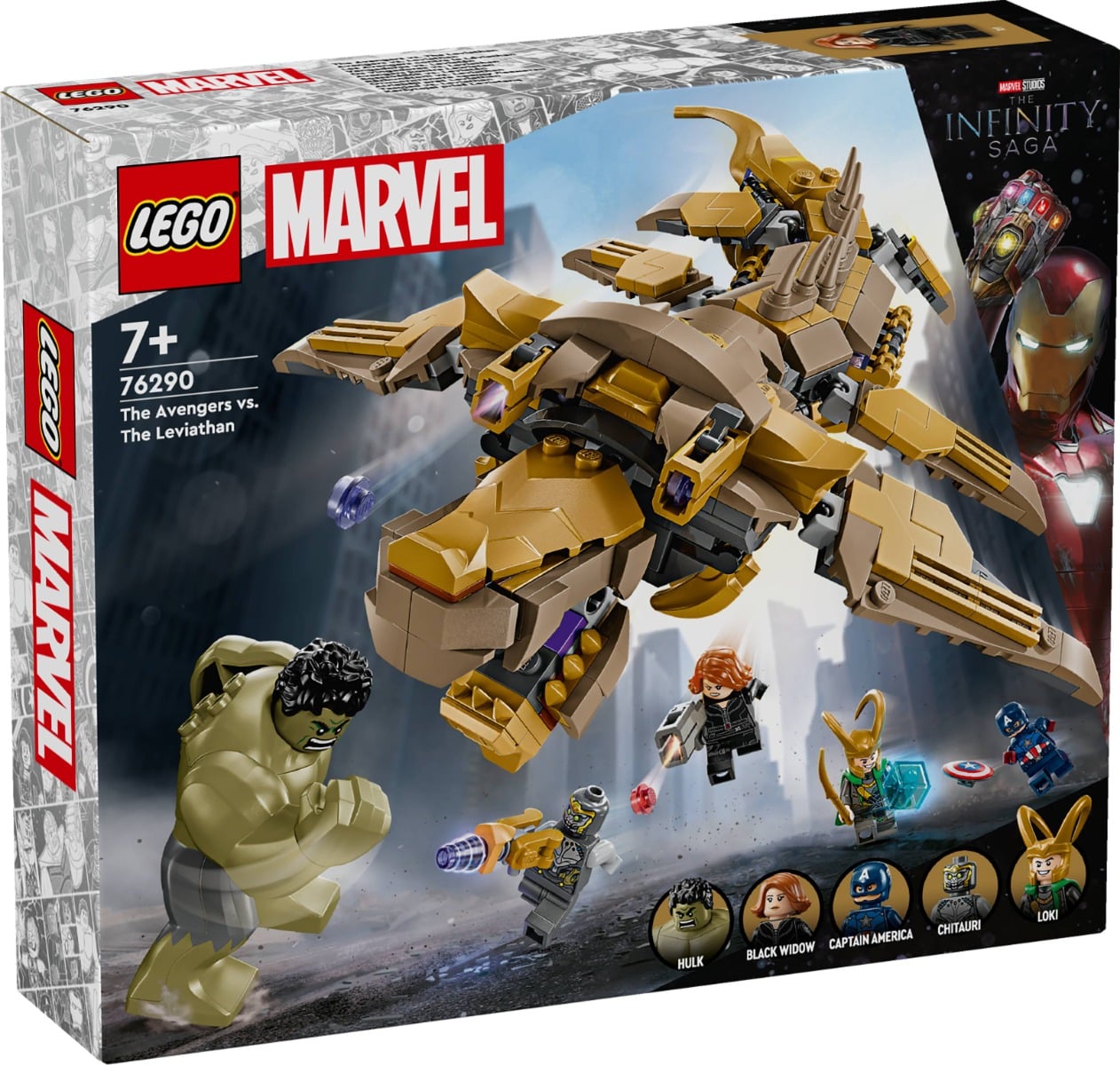 LEGO Marvel 76290 Razbunatorii vs. Leviathan