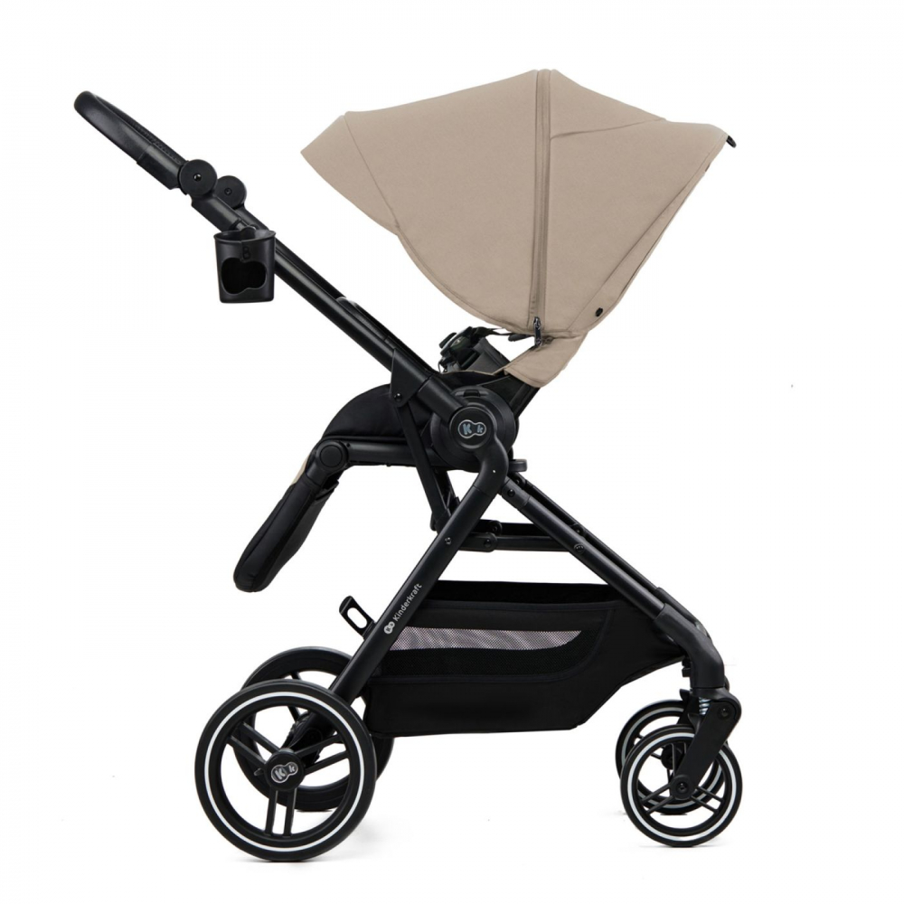 Kinderkraft Yoxi 2in1 Sand Beige Carucior Premium - imagine 5