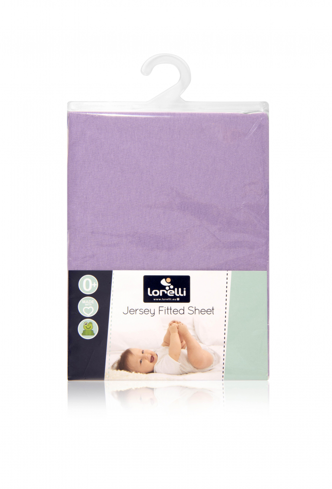 Cearceaf Jersey Lorelli 120x60 cm, Mov
