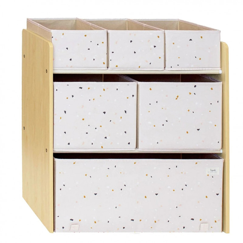 Organizator Jucării Terrazzo Pink 3 Sprouts - imagine 5