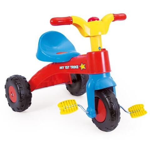 Tricicleta Dolu Colorata cu Pedale, Sigura si Rezistenta - imagine 2