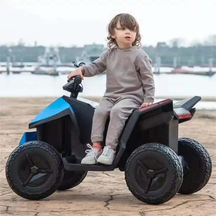 ATV Electric Nichiduta Buggy Blue 100W cu Telecomanda 4x4 - imagine 2