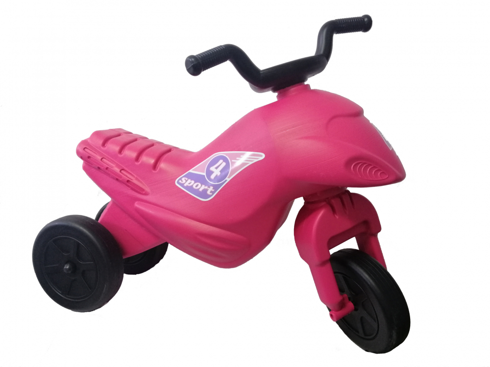 Tricicleta Dohany Mini SuperBike Roz, 2-4 Ani