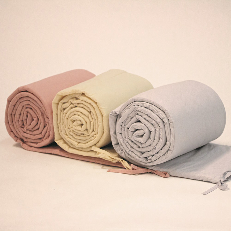 Aparatoare Patut Petite&Mars Tilly Gri, 120x60 cm - imagine 2