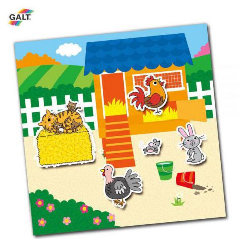 Cartea cu Stickere Ferma Galt | Activitate Educativa - imagine 2