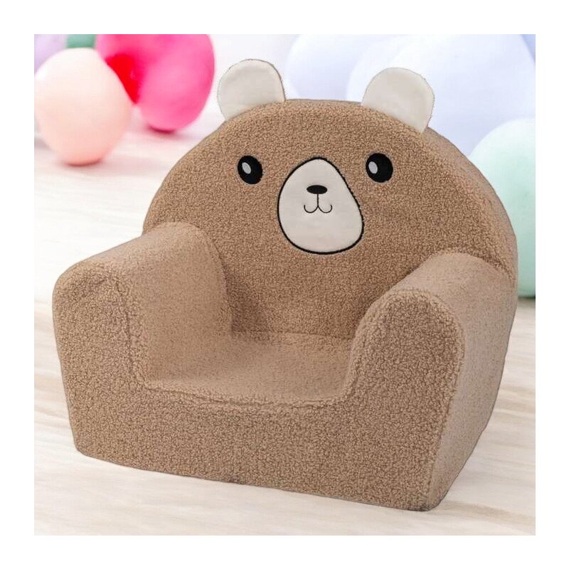 Fotoliu Copii Bubaba Cozy Teddy, Ultra-Moale - imagine 2