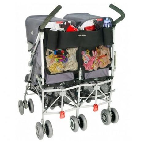 Maclaren Organizer Carucior Gemeni Charcoal - imagine 2