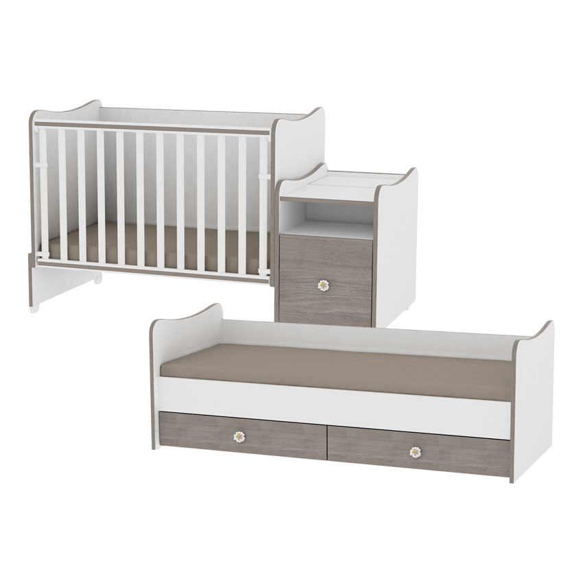 Mobilier Transformabil Trend Plus Lorelli White