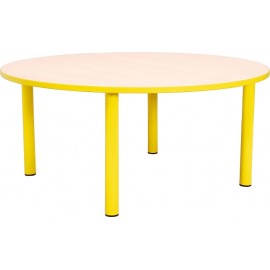 Masa Gradinita Rotunda Bambino Galben