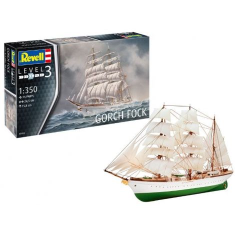 Corabie Gorch Fock Revell - Model de Asamblat