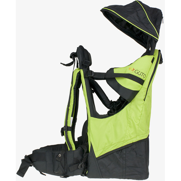 Rucsac Transport Copii Guto Deluxe Verde, 1.6 kg - imagine 3