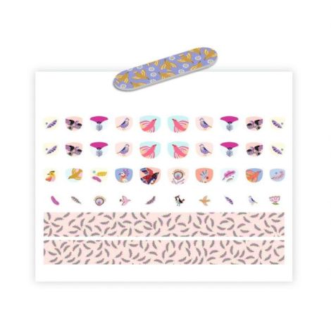 Stickere Unghii Djeco Pene pentru Copii - imagine 3