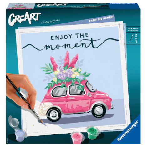 Ravensburger Pictură cu Flori - Kit Creatie