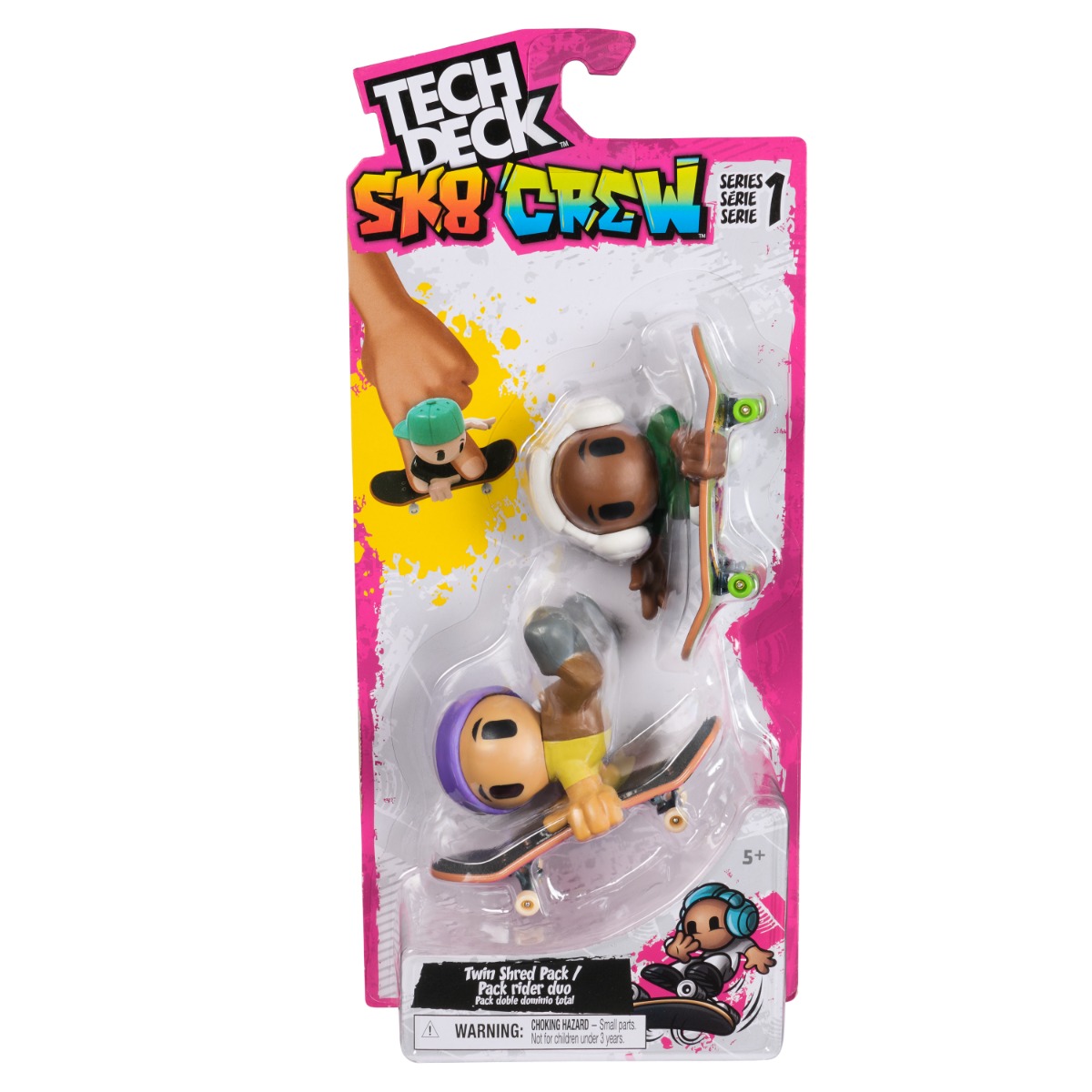Set 2 Placi Skateboard Tech Deck SK8 Crew