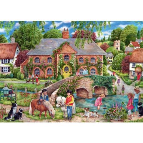 Ravensburger Puzzle Viată la Sat 1000 Piese - imagine 3