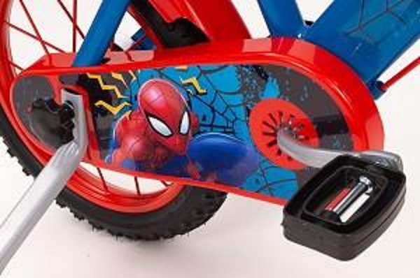 Bicicleta Huffy Spiderman 14 inch, cu roti ajutatoare - imagine 6