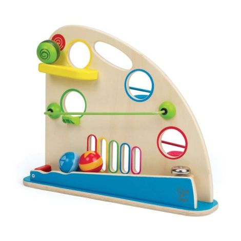 Hape Cursa cu Bile - Jucarie Educationala din Lemn