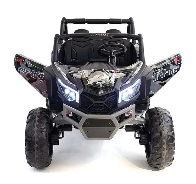 Leantoys Masinuta Buggy Army 4x4 24V - imagine 3