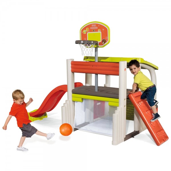Centru de joacă Smoby Fun Center pentru exterior - imagine 5