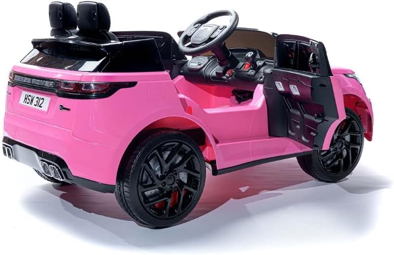 Mașinuță Electrică R-Sport Cabrio F4 Roz cu Telecomandă - imagine 7