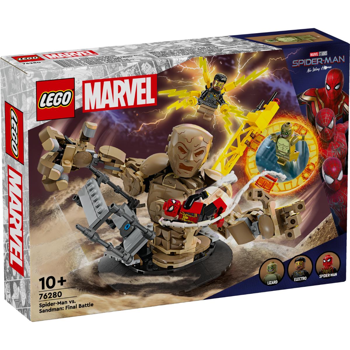 LEGO 76280 Omul Paianjen vs Sandman
