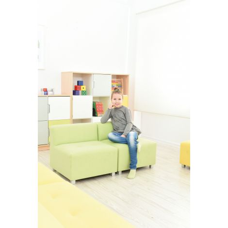 Canapea mica Flexi Moje Bambino, 35 cm, Verde - imagine 3