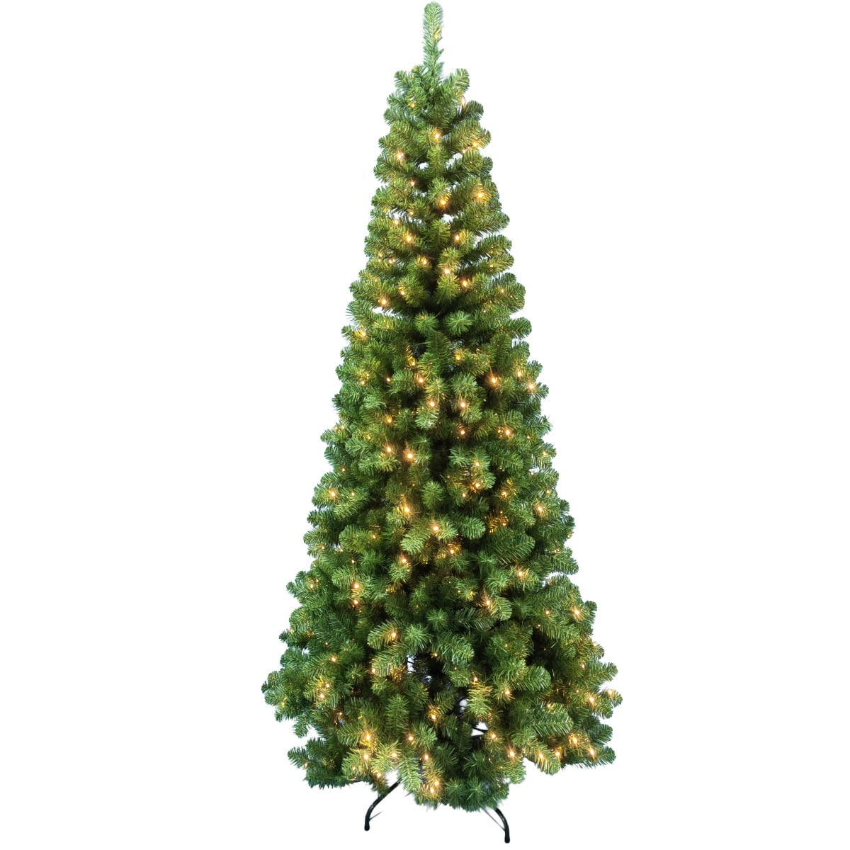 Brad Artificial Alska 210cm cu Lumini Integrate