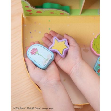 Set Figurine Micul Print Avenir - Jucărie Lemn - imagine 5