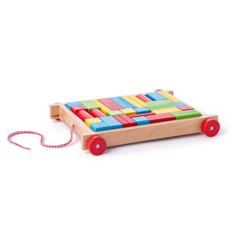 Carucior Cuburi Lemn Woodyland | Motricitate