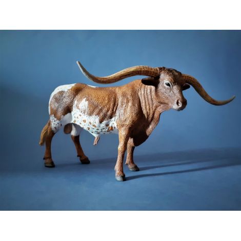 Figurina Taur Texas Longhorn Collecta | Detalii Reale - imagine 2