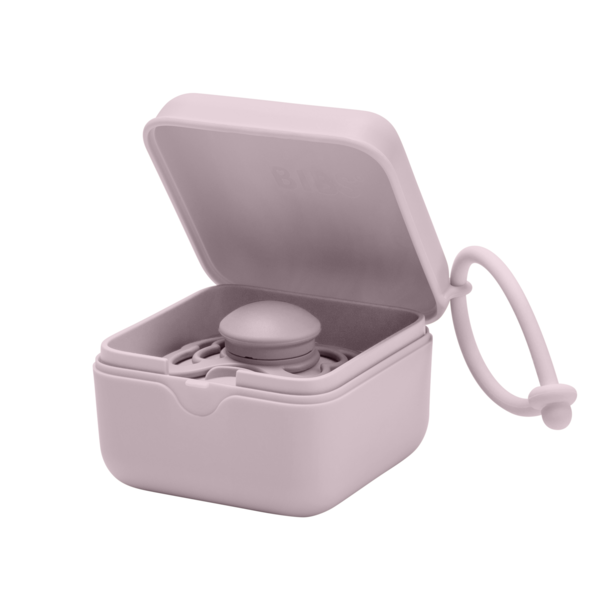 Cutie Depozitare Suzete Bibs Dusky Lilac, 3 Bucăți