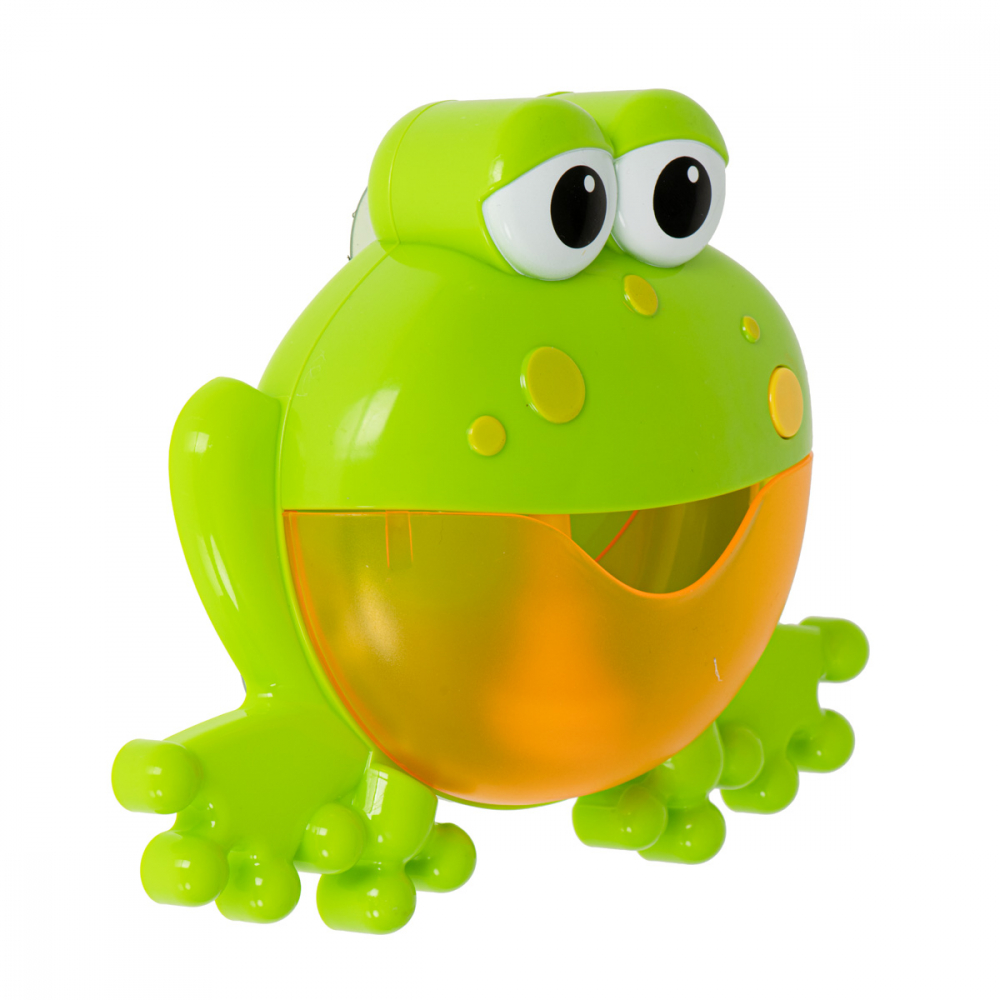 Jucărie Baie Muzicală Green Frog cu Spumă Ikonka - imagine 3