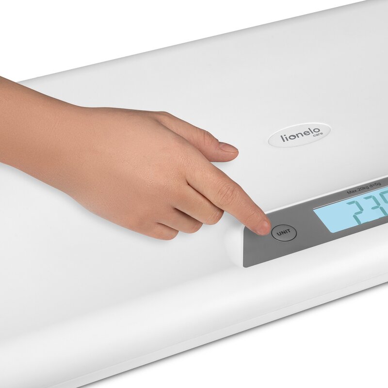 Cantar Electronic Lionelo BabyBalance, Alb, pana la 20 kg - imagine 6