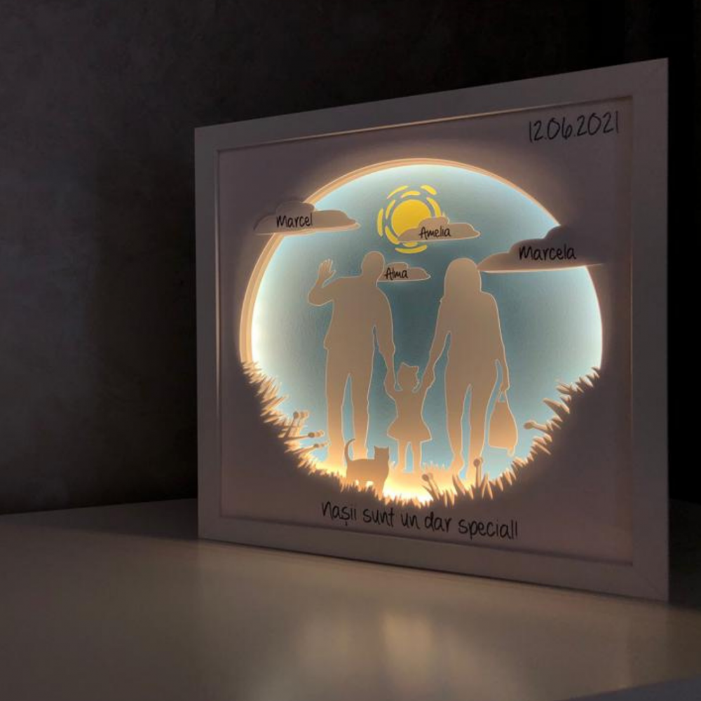 Tablou Luminos Nasi 023 | Deco Magica Noorhandmadeatelier