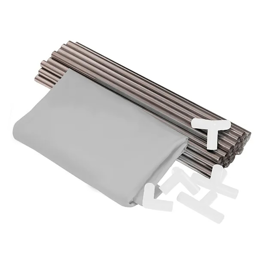 Tarc Joaca Nicekids Grey, 125x65cm, Cu Cos - imagine 4