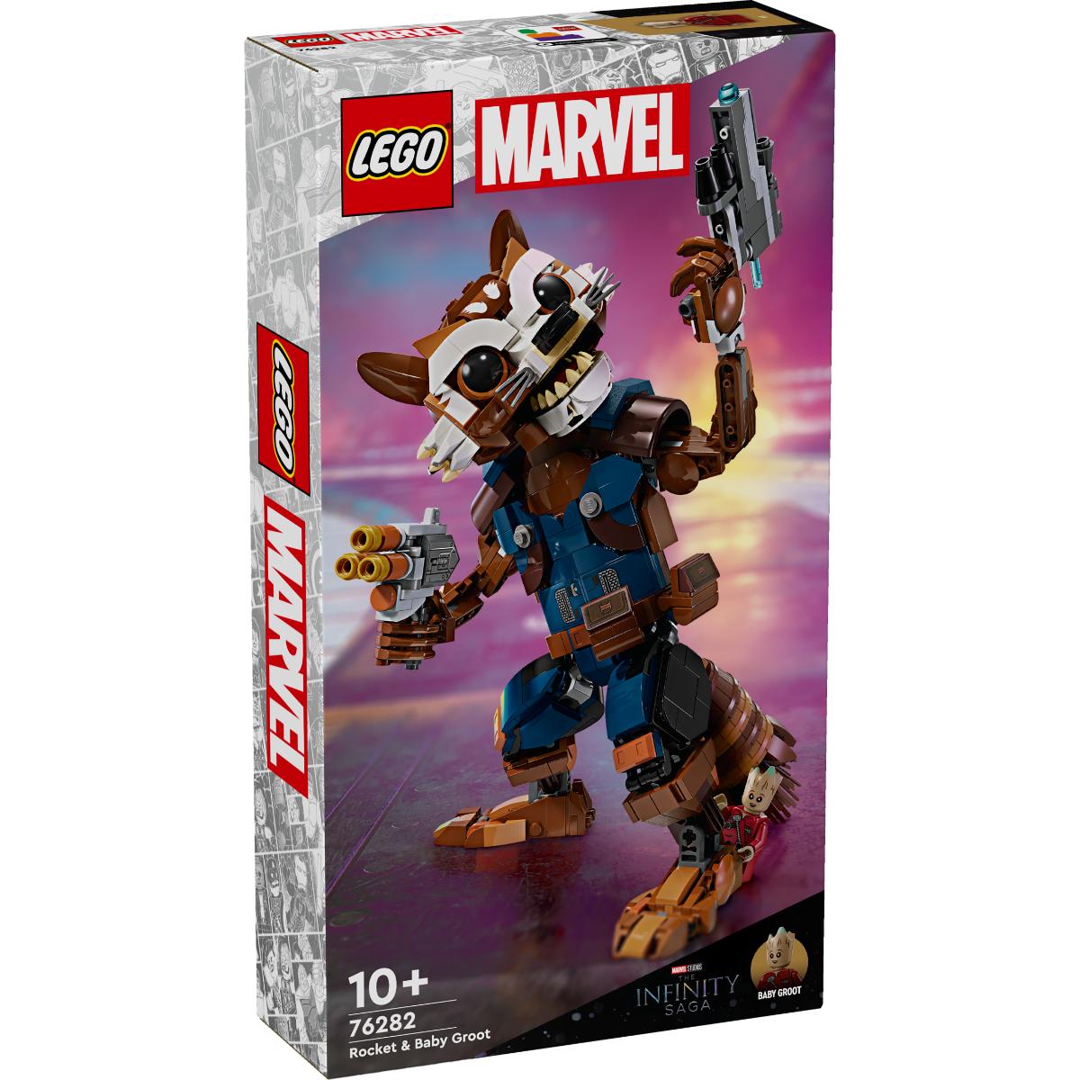 LEGO Marvel Rocket si Bebelusul Groot 76282