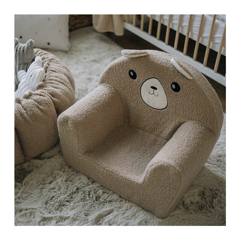 Fotoliu Copii Bubaba Cozy Teddy, Ultra-Moale