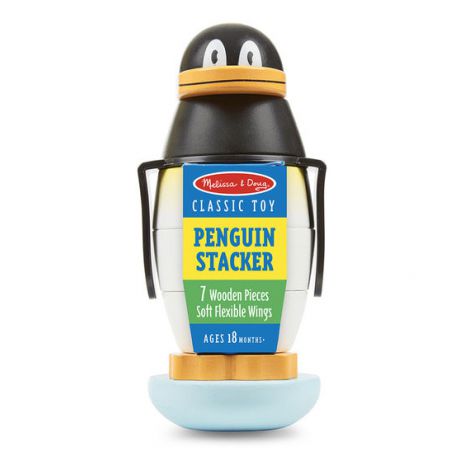 Piramida Pinguin Melissa & Doug - Motricitate - imagine 2