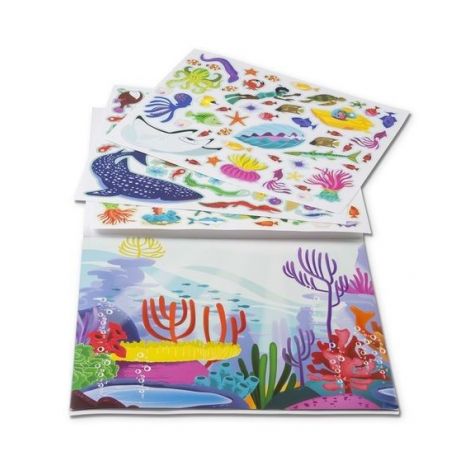 Melissa & Doug Abtibilduri Reutilizabile Acvatice - imagine 5