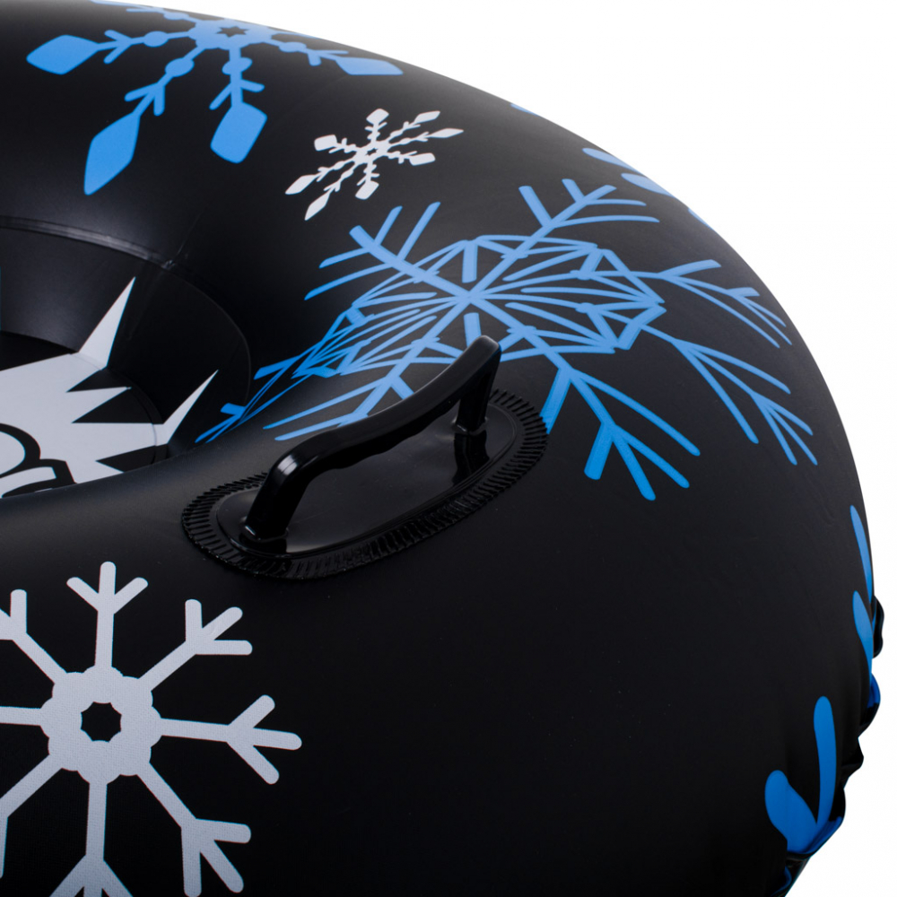 Sanie Gonflabilă Ikonka 95cm Black Snowflake - imagine 5