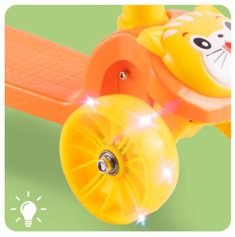Trotineta Malplay 2in1 Orange Kitty - 139 lei