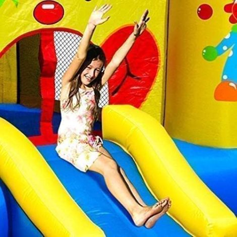 Spațiu Gonflabil Slide Clown Happy Hop cu Tobogan - imagine 3