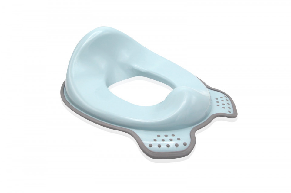 Adaptor WC Copii BabyJem Gri, Antialunecare - imagine 2