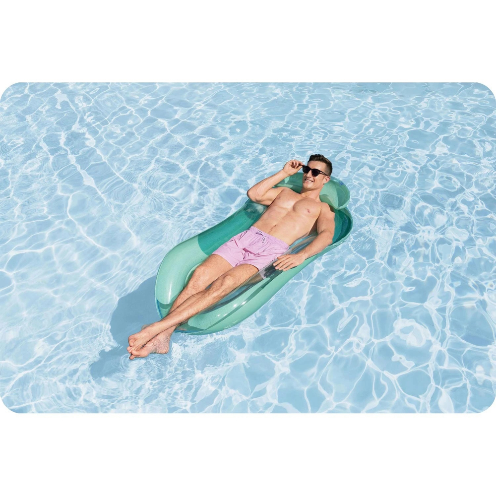 Saltea Bestway Turcoaz 160x84 cm cu Spatar Confortabil