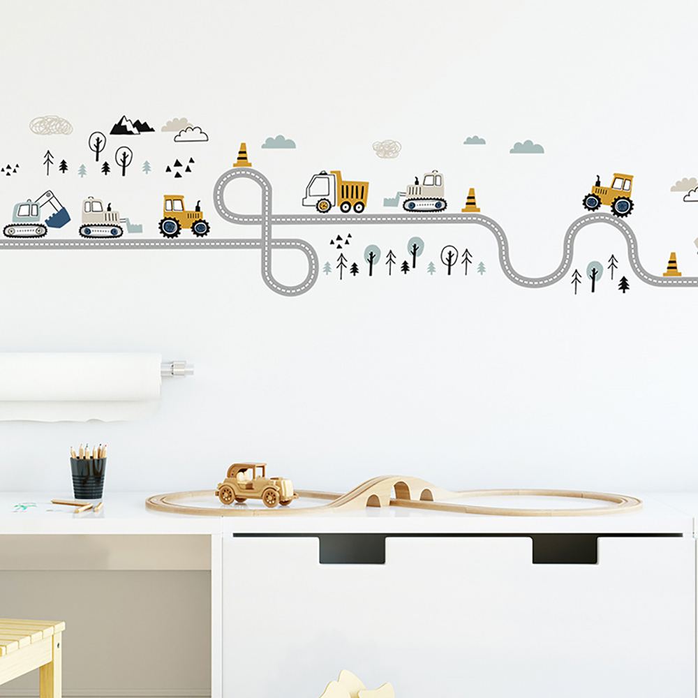 Sticker Autoadeziv Tractorase Sipo | Decor Cameră - imagine 4