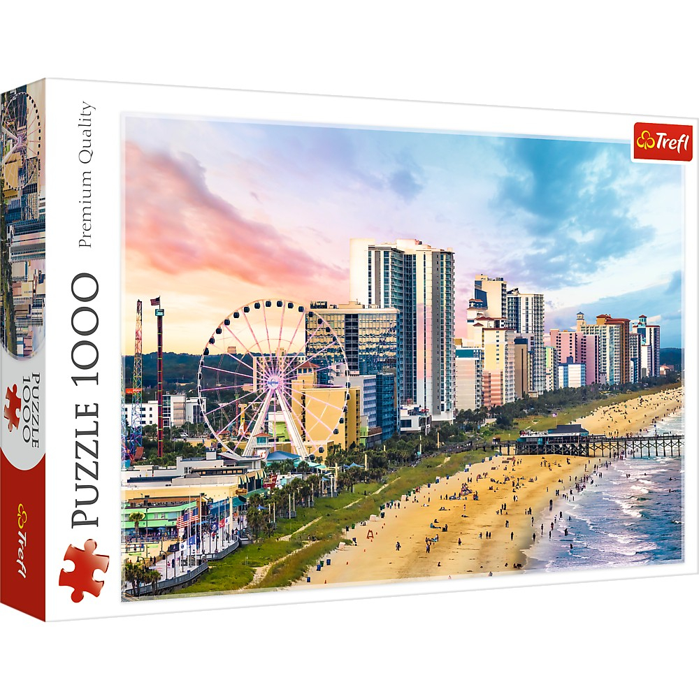 Puzzle Trefl 1000 piese Plaja Myrtle | Timp De Calitate