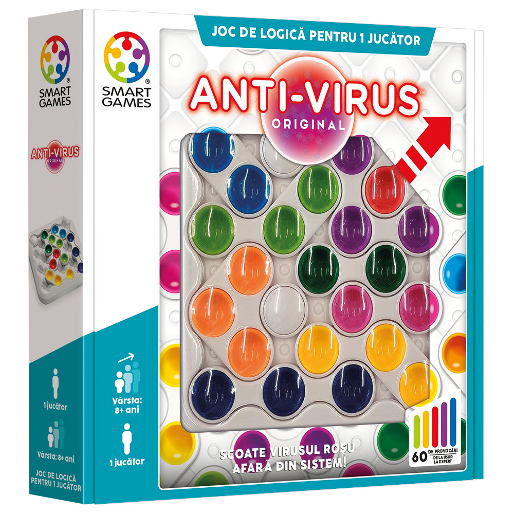 Joc Logic Smart Games Anti-Virus, 60 Provocări