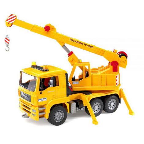 Bruder Camion MAN Macara - Jucării Construcții - imagine 3